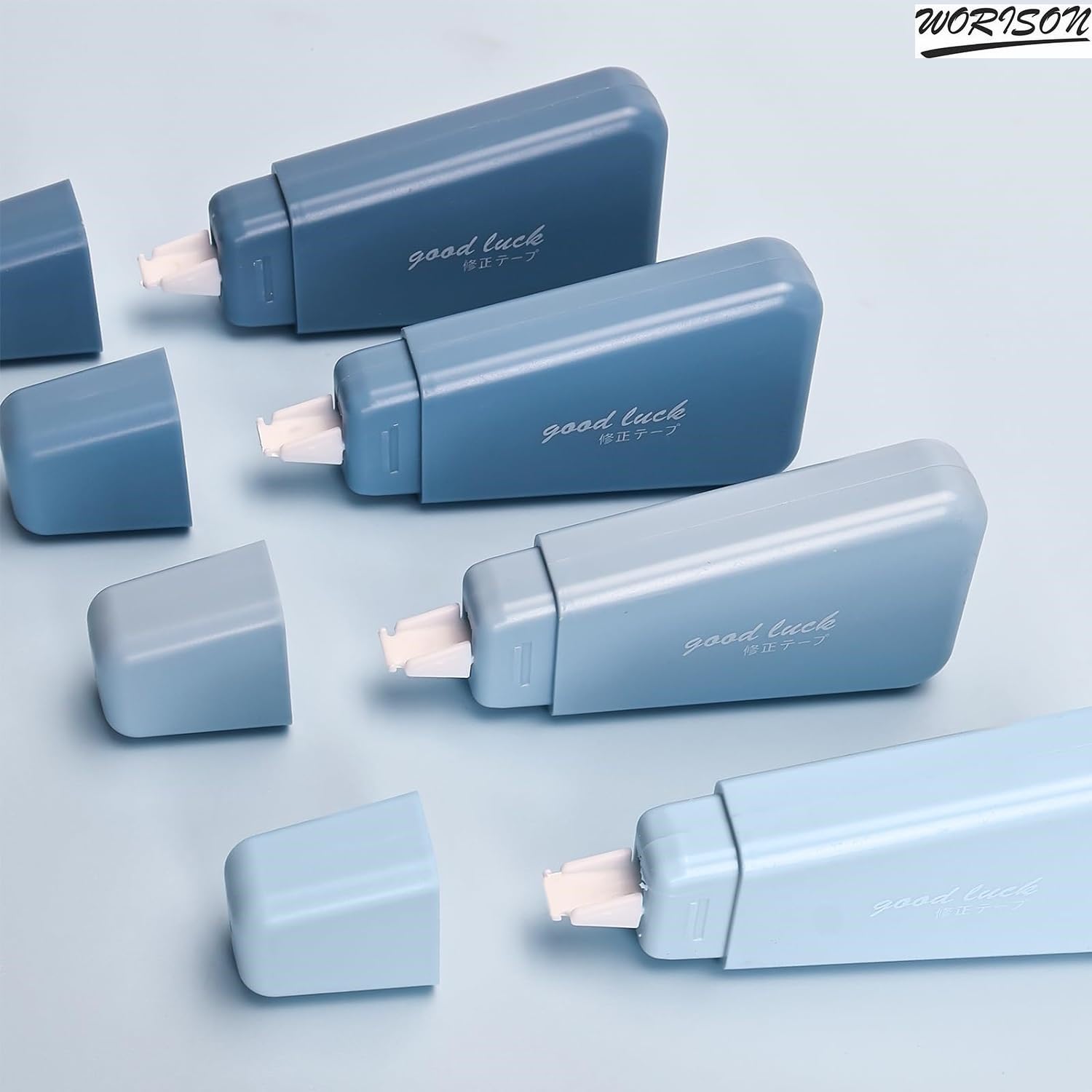 Pastel Blue Correction Tape - Instant Fixes! -7 Pastel Blue Correction Tape - Instant Fixes! -7