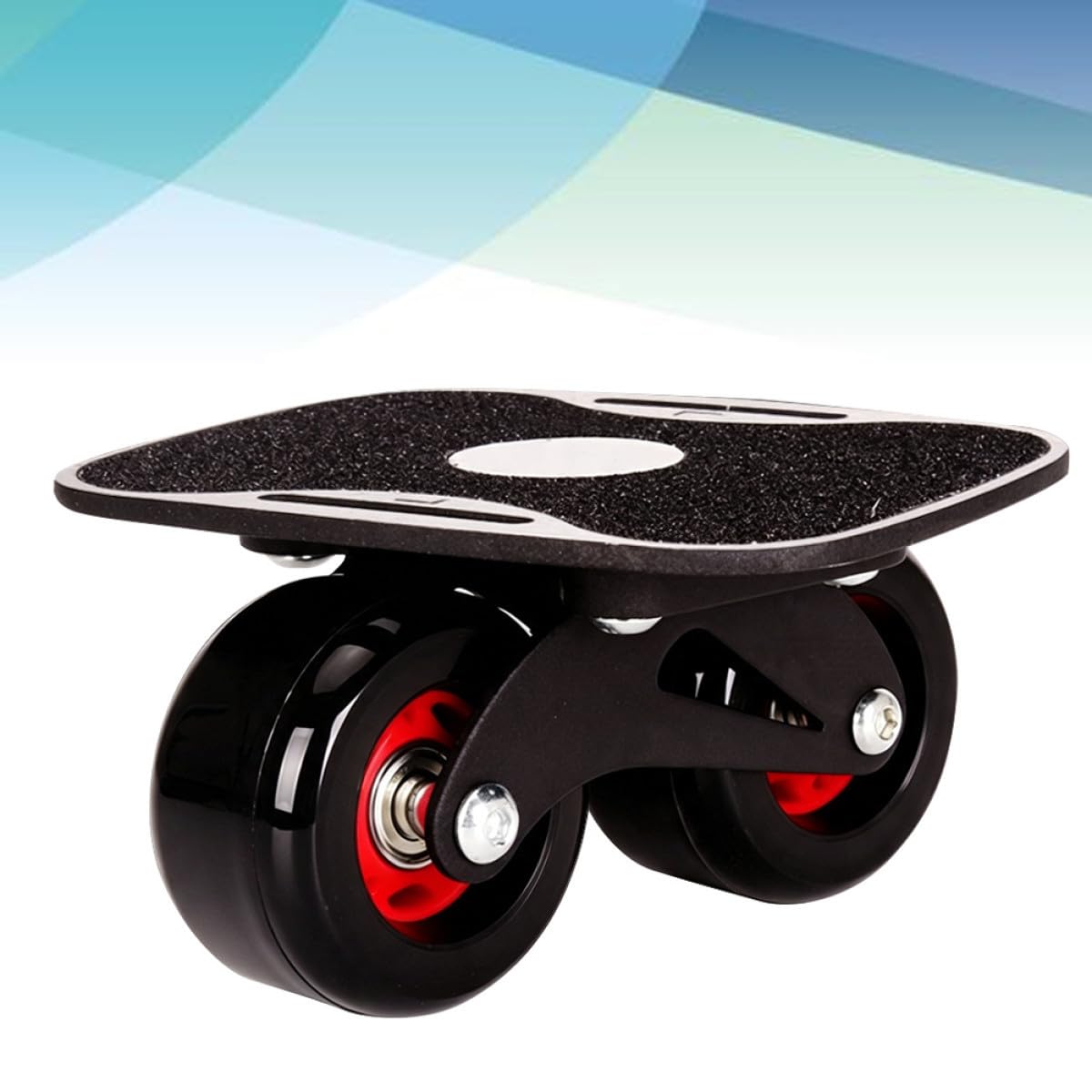BESTYASH Split Skateboard in Lega di Alluminio Nero Scorrimento Sicuro e Buon Controllo, per Festa Estiva e Commuting Stile