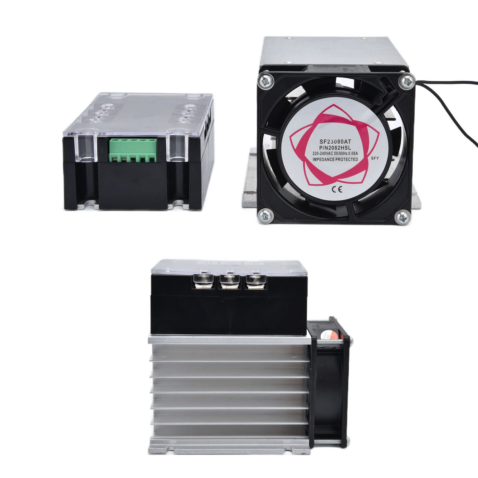 Fafeicy 3 Phasen Halbleiter Spannungsregler 380VAC Thyristor