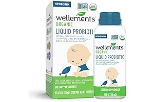Baby's Tummy Triumph: Wellements Probiotics Liquid Gripe Water 4 Oz