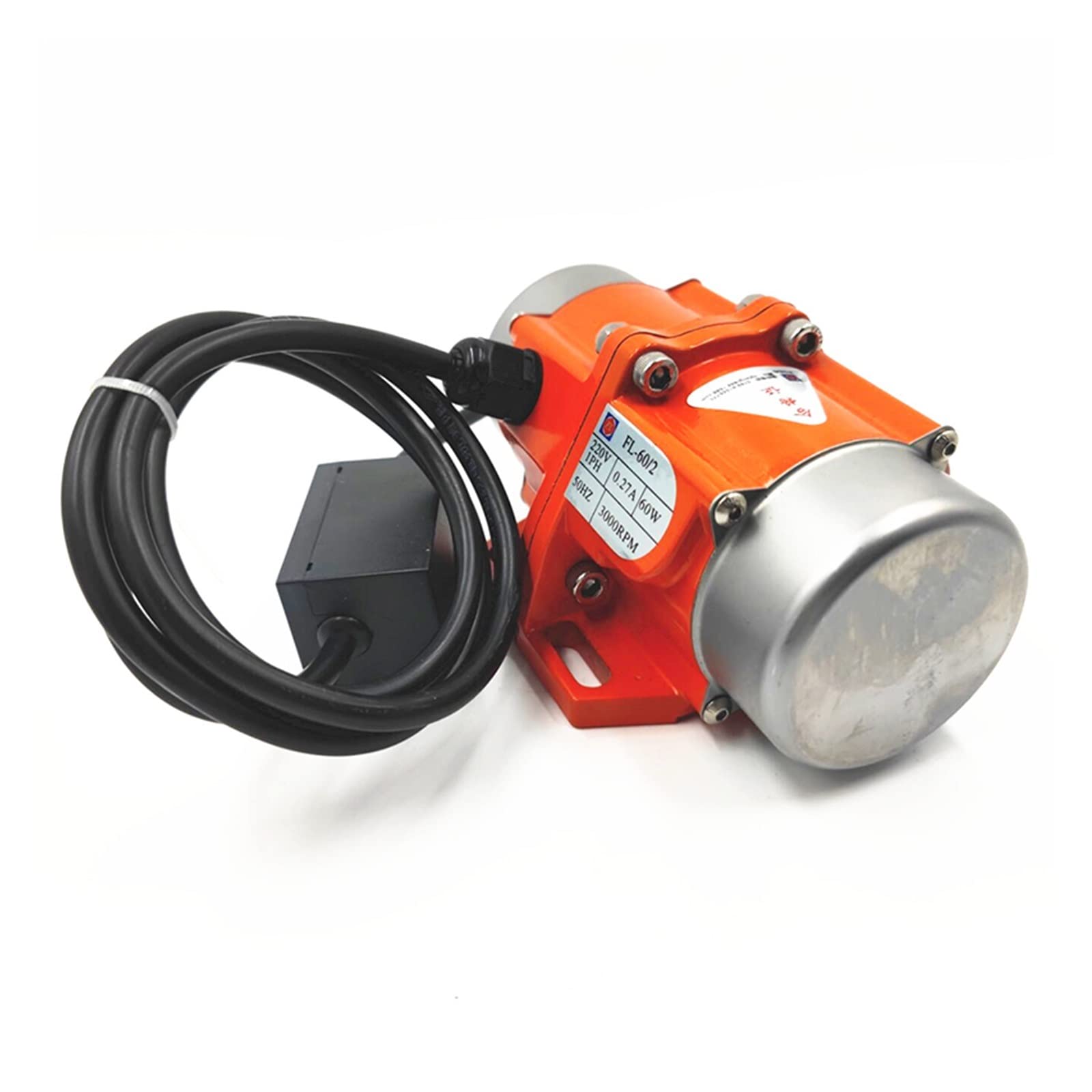 Motor de vibración, Motor de cobre puro, mezclador de vacío vibratorio, agitador, máquina de vibración industrial + controlador de velocidad del Motor para principiantes Bricolaje(100W 0.8KN)