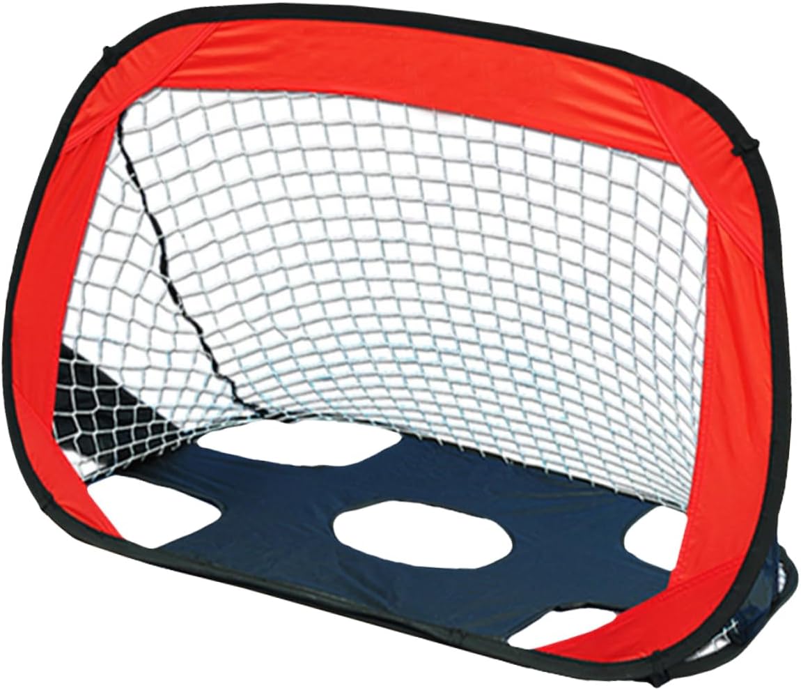 Portable Boy Girl Soccer Goal Set Outdoor Football Net for Backyard Fun Durable Oxford for Indoor and Lightweight Design for