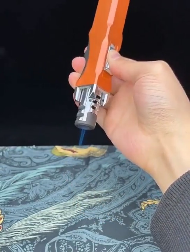 Encendedor antorcha metálico a prueba de viento miniatura 7