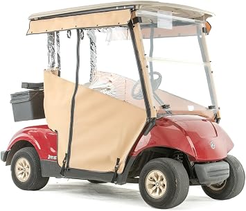 Pro-Touring Golf Cart Enclosure for Yamaha G29 Drive Golf Carts - Linen