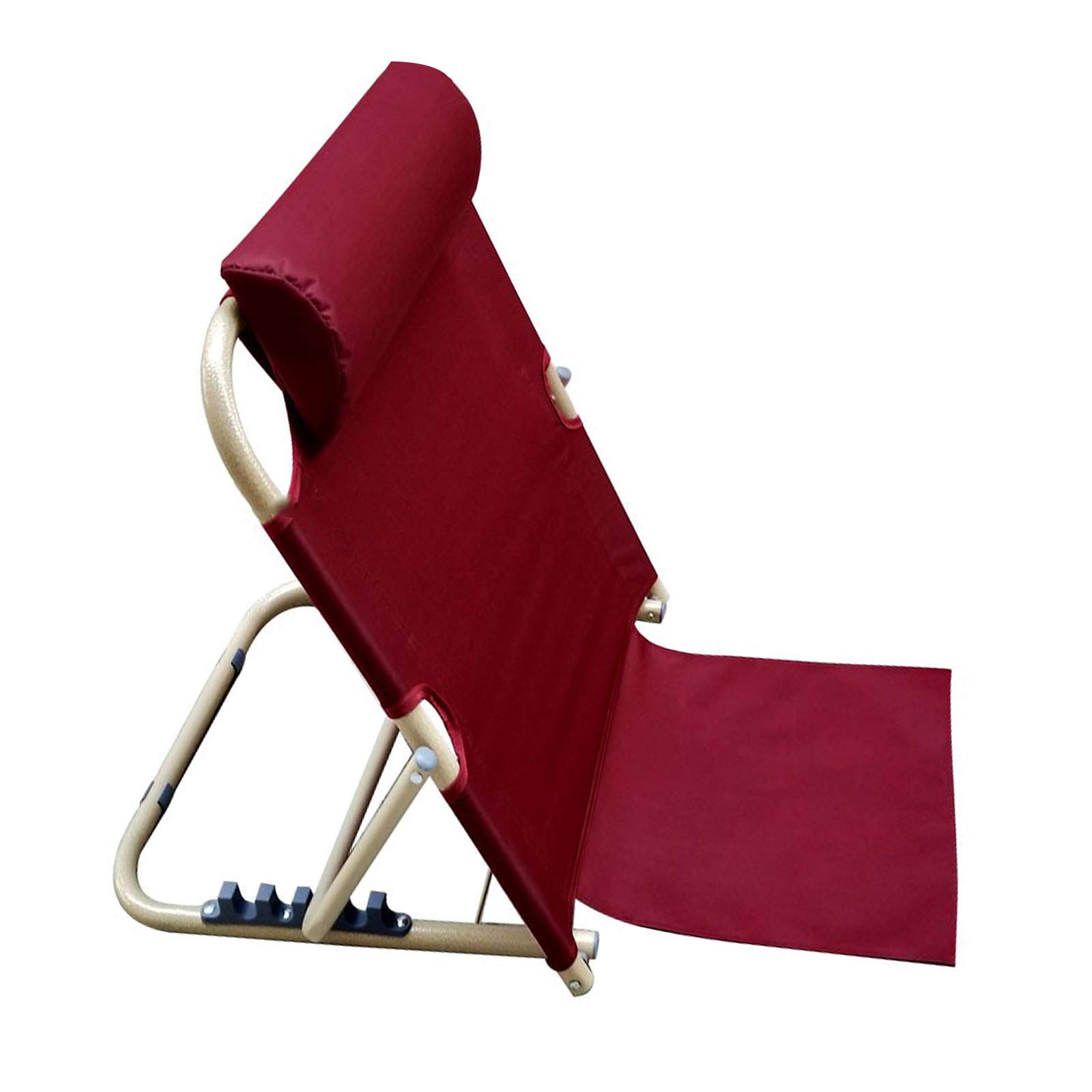 Dossier De Lit Ajustable En Tissu Oxford Pour Personnes Handicapées Avec Tuyau En Acier Pulvérisé Et Support Inclinable Confortable