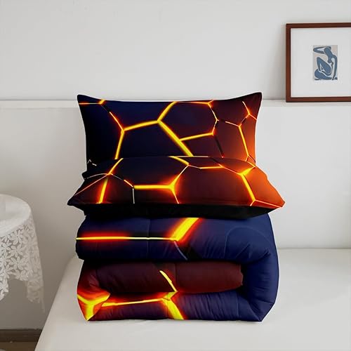 Miniatura 8 de Juego de ropa de cama con sol y luna, constelación de galaxia, para niños, niñas, adolescentes, edredón psicodélico bohemio con mandala, juego de