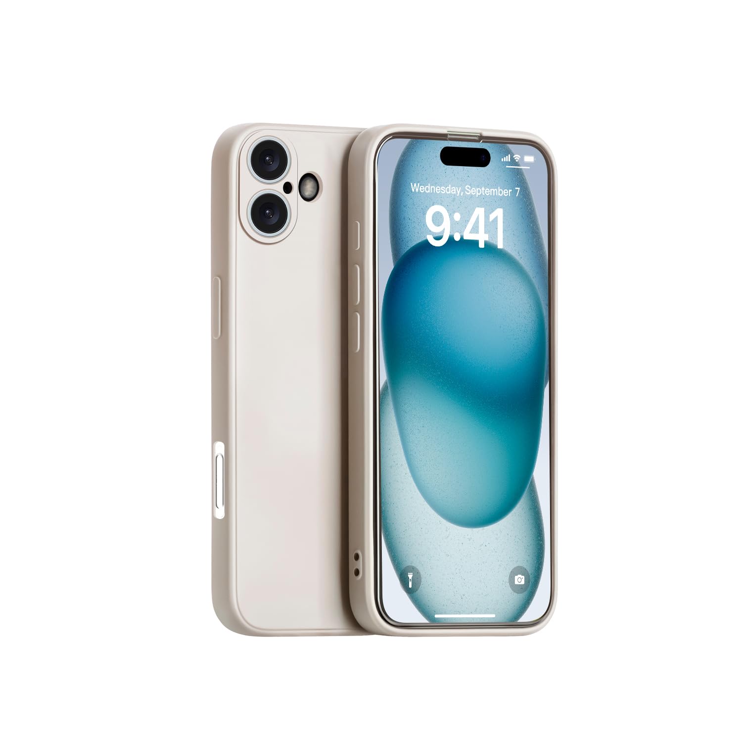 Amazon.co.jp: Panda Baby iPhone 16 シリコンケース レンズ全面保護
