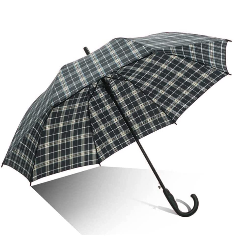 Paraguas Sombrilla con Funda para sombrilla Correa Trasera para Lluvia y Sol Paraguas de Bolsillo con protección Solar
