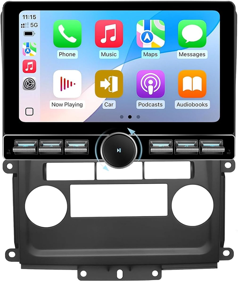 8-core 4+64GB for Nissan Frontier Xterra Radio 2009-2012 Android 15 Apple CarPlay Car Stereo with Android Auto 10.8'' Touch Screen Bluetooth Car Audio Receiver Support SWC GPS WiFi Backup Camera