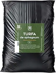 Turfa de Sphagnum Substrato Premium Grower Saco 10 Litros