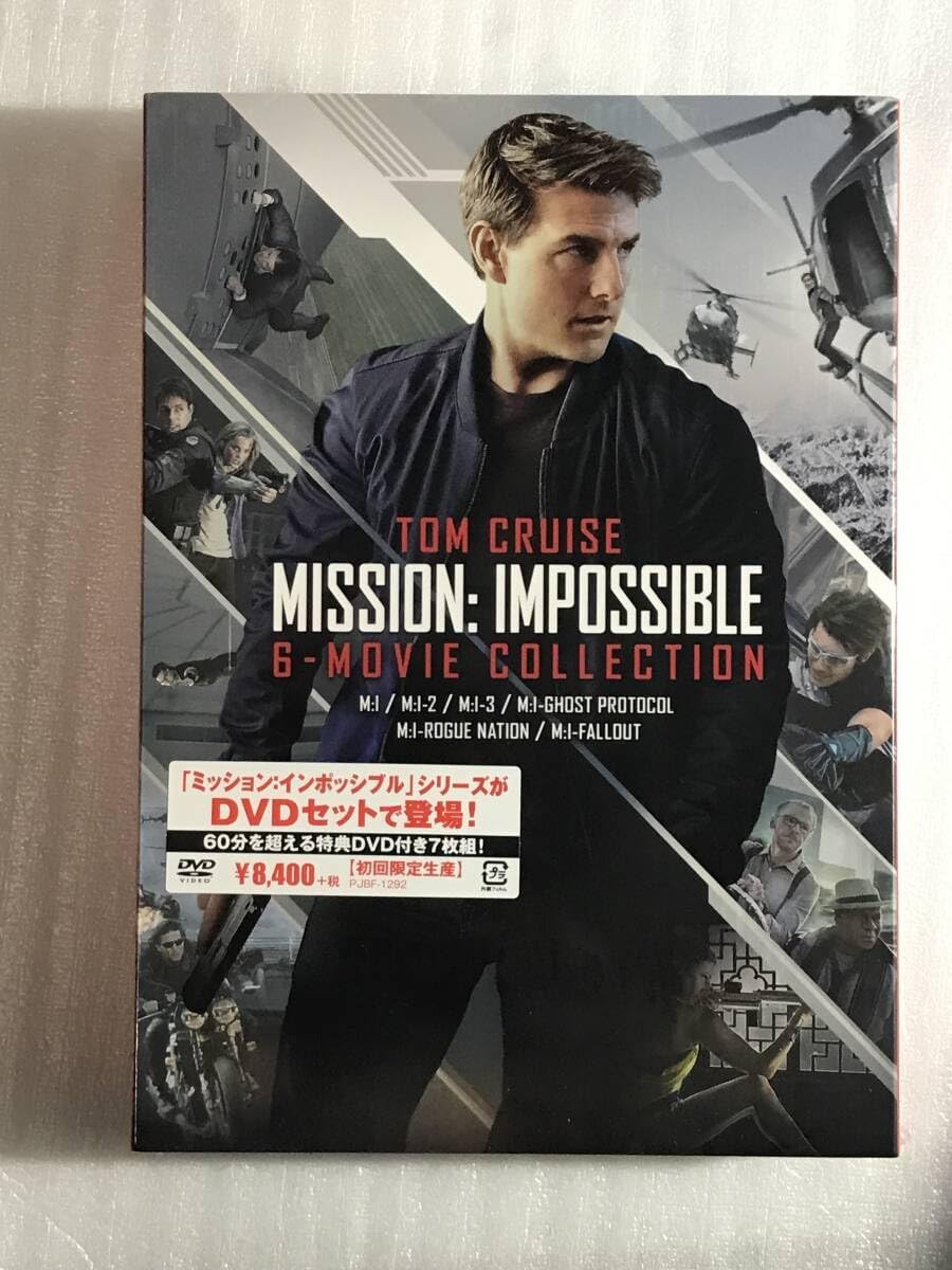 初回限定生産】 ミッション:インポッシブル 6ムービーBlu-ray(7枚組