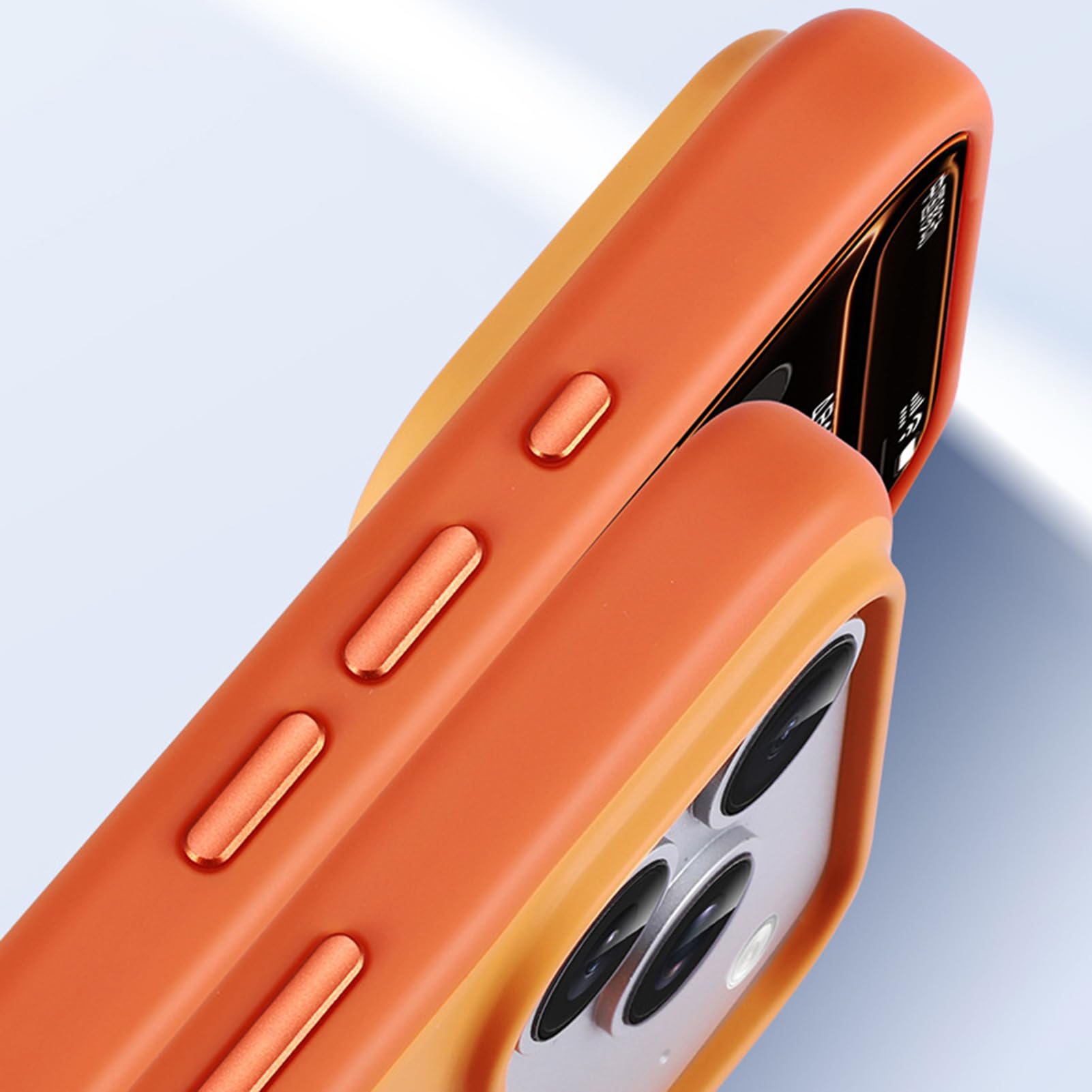 Magnetyczne etui do iPhone 17 Pro Max / 17 Pro / Air/17, matowe, smukłe, regulowane etui, ochrona wojskowa, silna amortyzacja upadku, czarne, Air