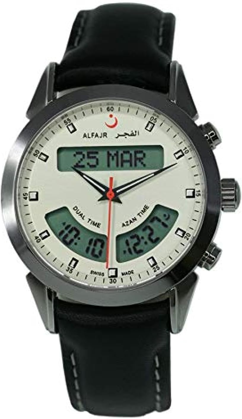 WA-10L Leather strap watch for pray time