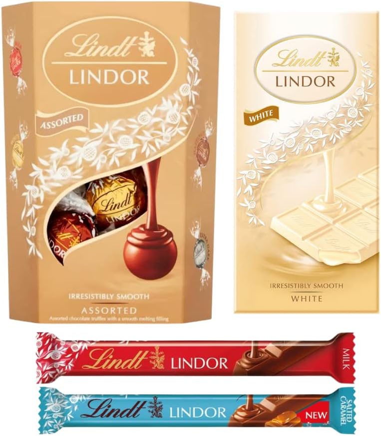 Assorted Lindt Chocolates with Assorted Lindt chocolate truffles 200g
