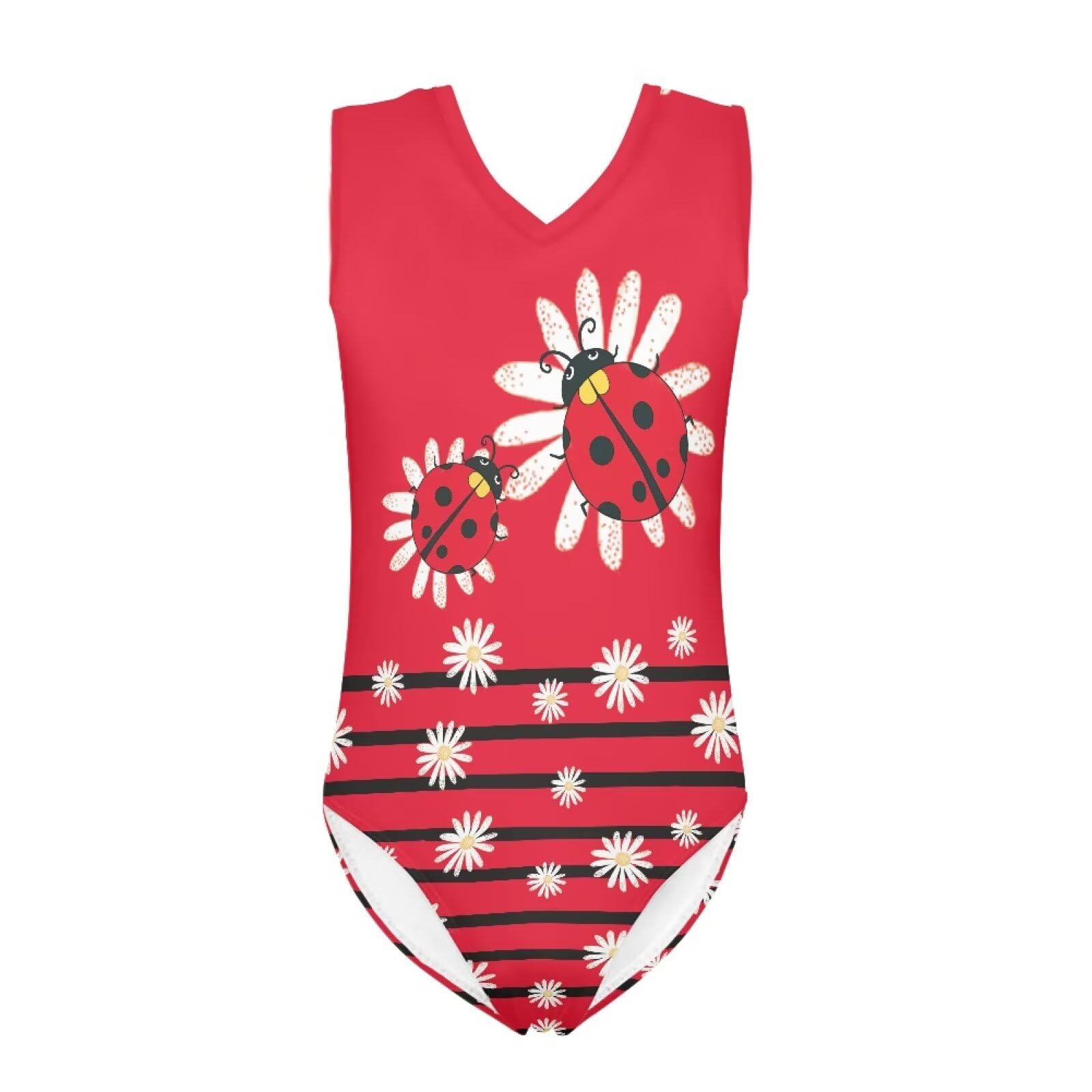 Bulopur Girls' One-Piece Swimwear Age 3-14 Years Teens Little Kids Polyester Swimsuits Sleeveless Bathing Suit