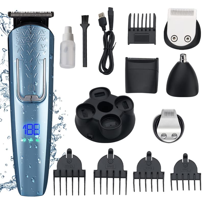 Barber Scissors Hair Clippers for Men Multifunctional Electric Hair Clippers Shaver Razor Mens Hair Beard Shaving Trimmer All