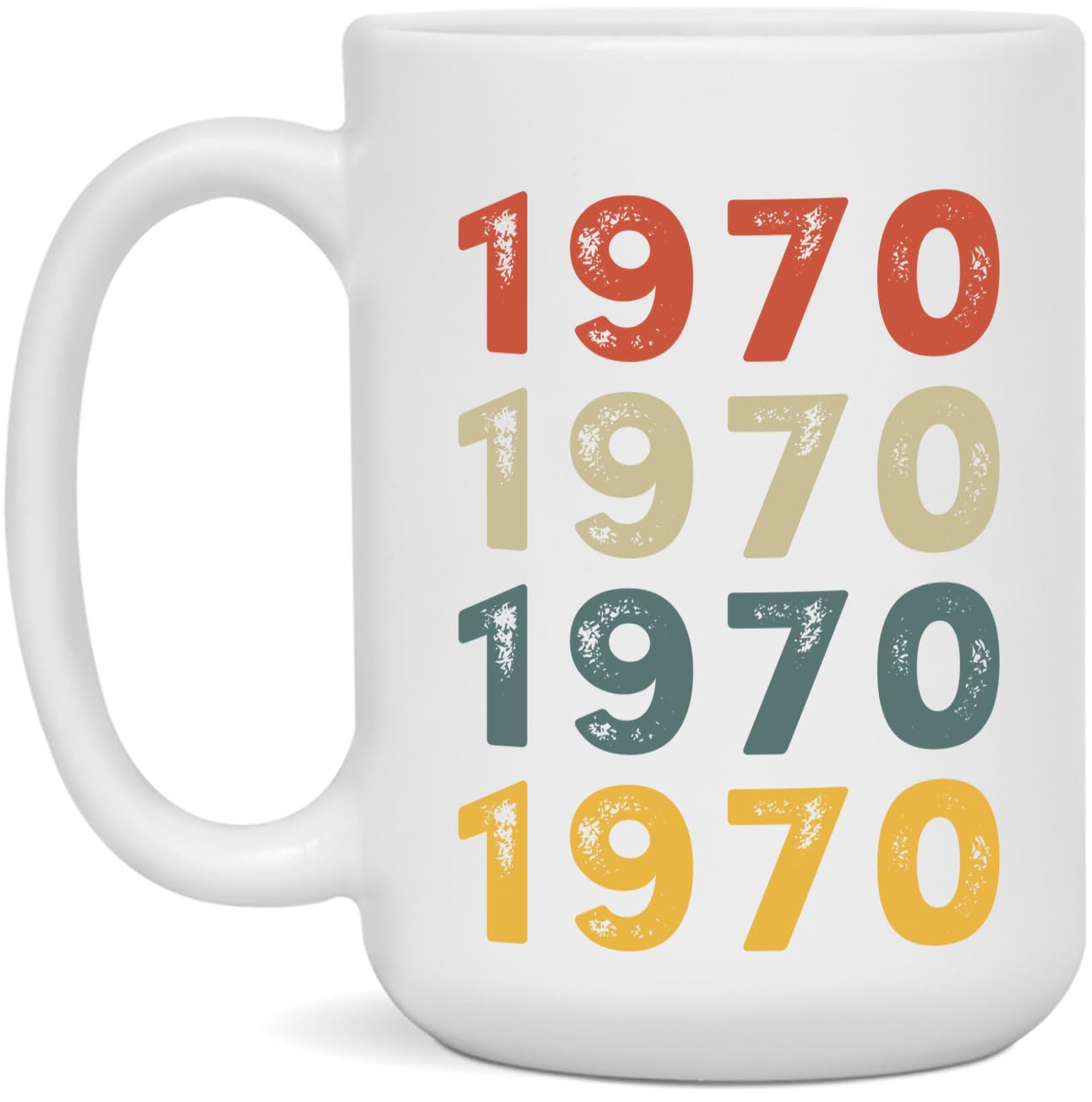 Amazon.com: 1970 Coffee Mug - 1970 Gift - Retro Vintage - White 15oz -  White - 15oz : Home & Kitchen