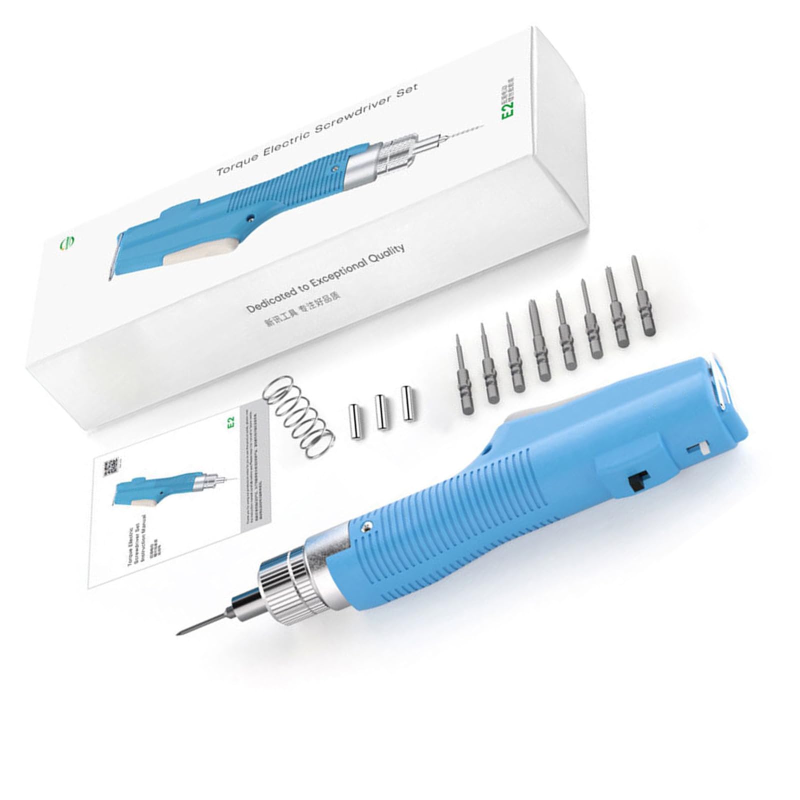 Buxuaaaa Suit Torques Electric Screwdriver Set Adjustable With Adjustable Forward And Reverse Rotation Screwdriver Set
