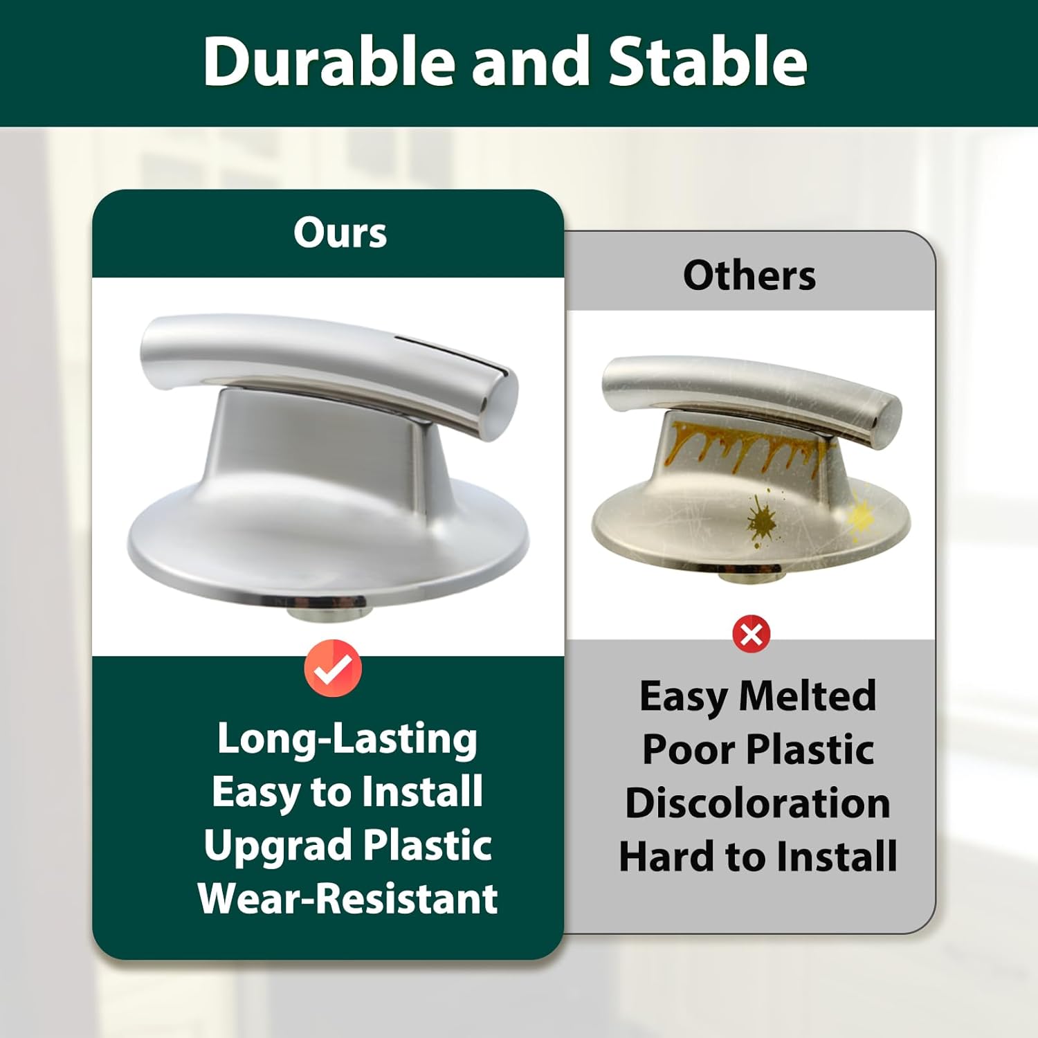 WP74010205 Stove Knobs Replacement Parts for Jennair Cooktop Surface Burner Knob Jenn-Air JDR8895AAS JDR8895AAW JDR8895AAB 5 Burner Cook Top Range Knob 74010205 Gas Stove Top Assembly Knobs 5 Pcs