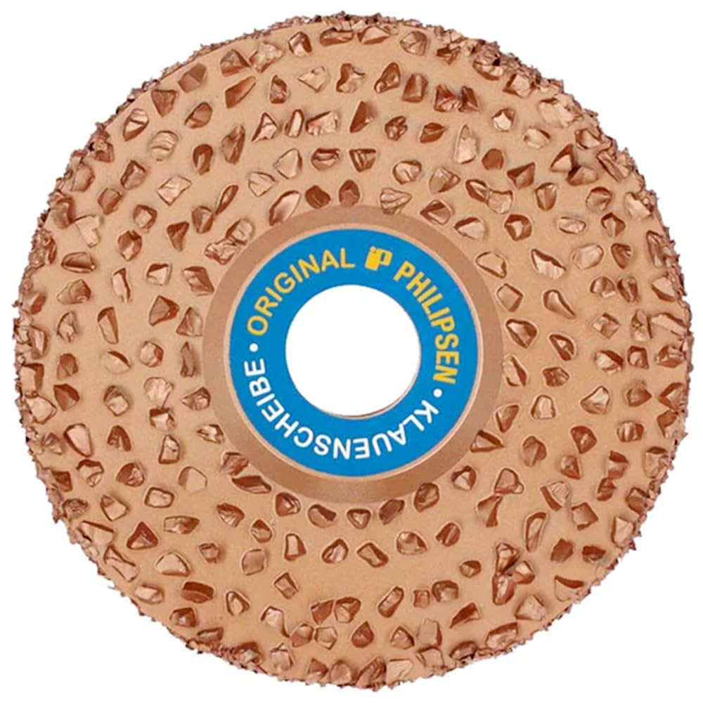 Kerbl Superklauenscheibe 115 mm de Ambos Lados Equipadas