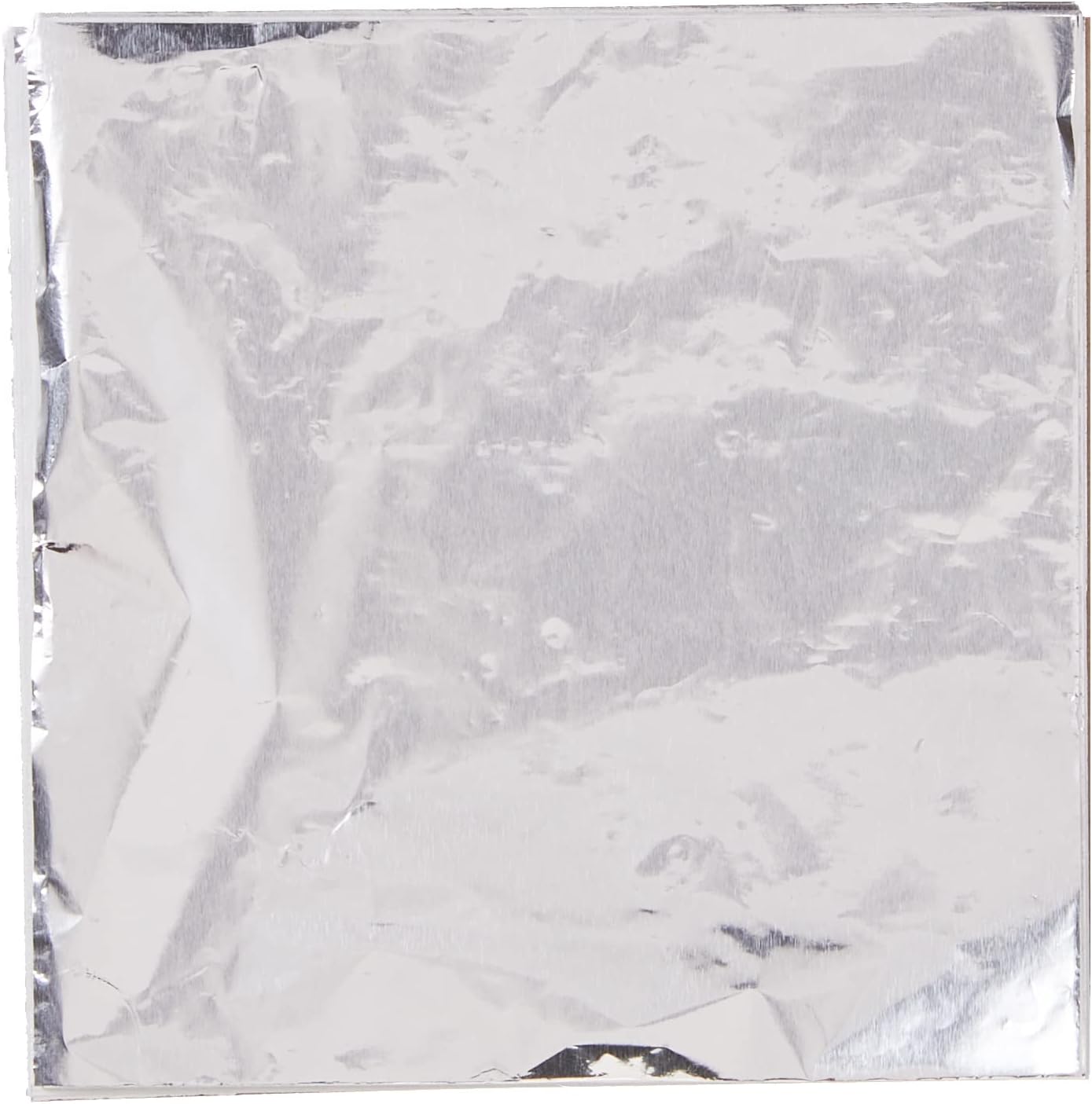 Wilton Foil Candy Wrappers, 4 by 4-Inch, Silver, 50/Pack