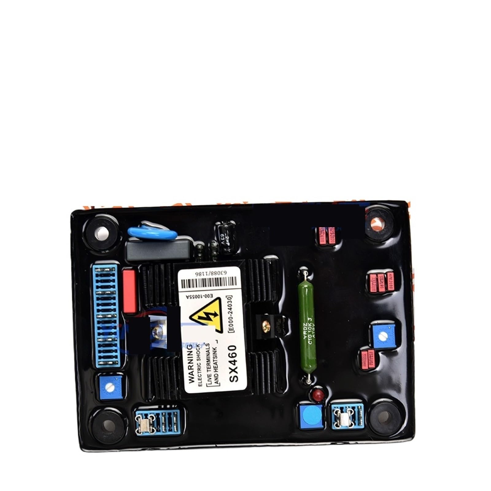 CSKWLLNBC 1pcs Red Capacitor Sx460 Avr Generator Automatic Voltage Regulator Stabilizer