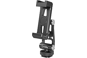 SMALLRIG Metal Phone Mount: Versatile DSLR Phone Mount for All