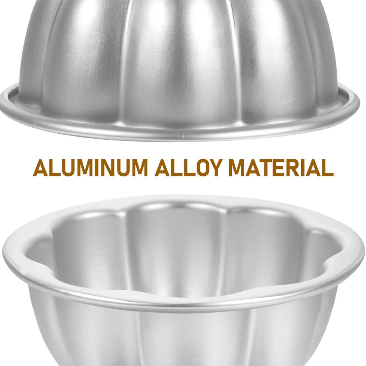 8pcs Aluminum Alloy Tart Molds Flower Shape Egg Tart Pudding Baking Molds Non-stick Cake Moulds for Dessert Baking and Pastry Preparation
