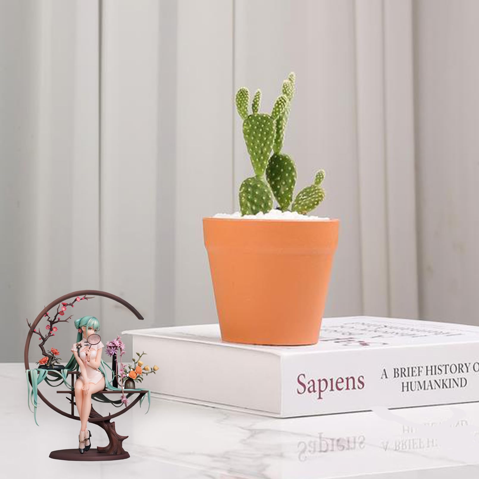 Hatsune Miku Action Figure, 25cm | Statuetta, Decorazioni da Tavolo, Collezione per Fan