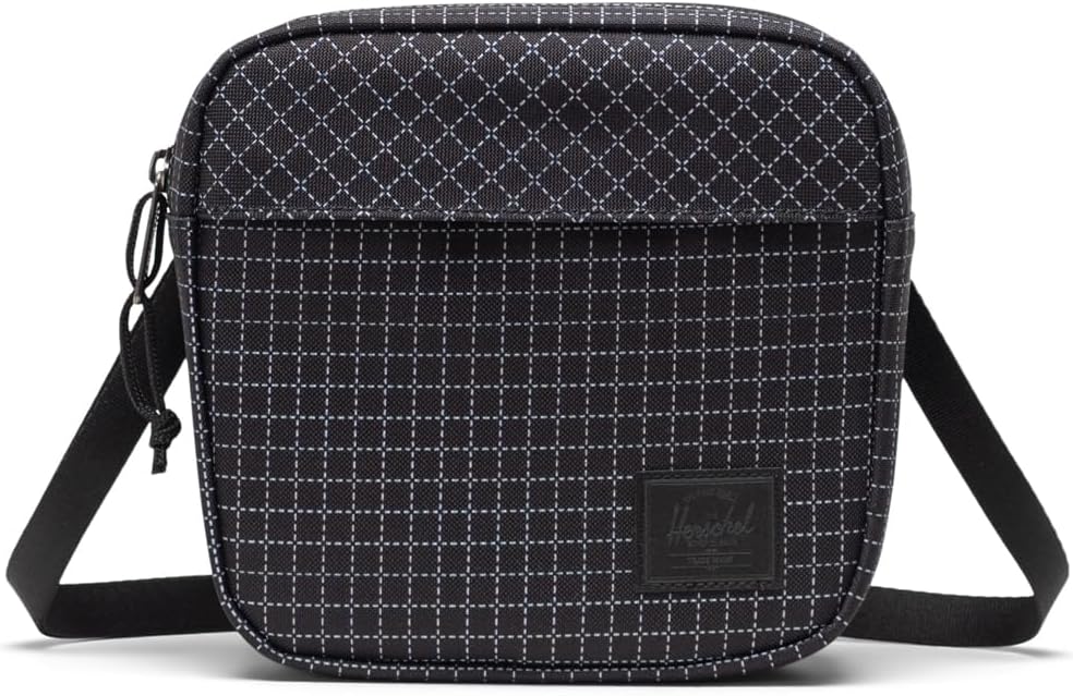 Herschel Supply Co. Unisex Classic Crossbody Bag, Grid - Black, 2L, Standard