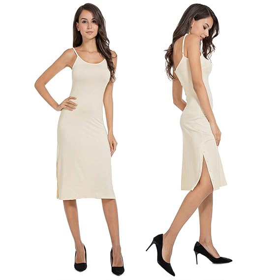 under dress slip midi