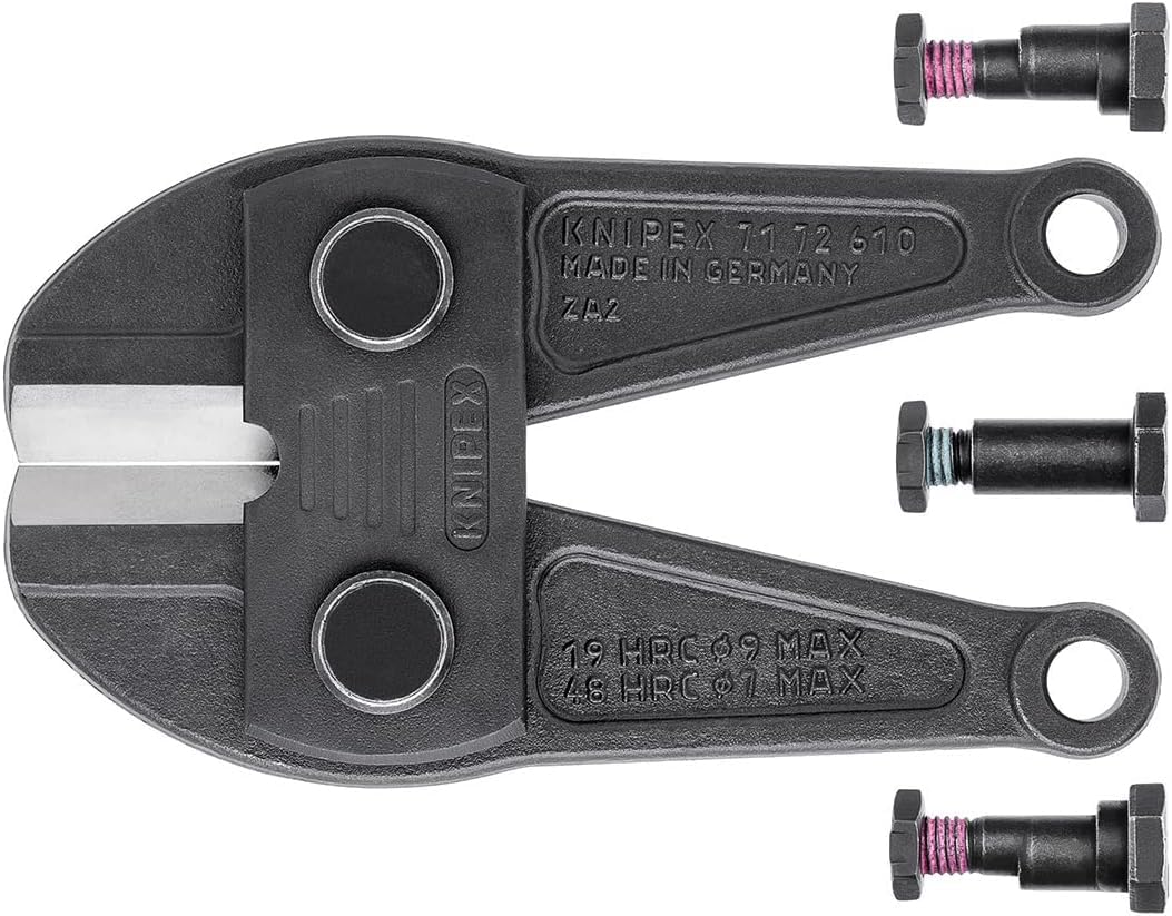 KNIPEX Zapasowa główka tnąca do 71 72 610 w komplecie ze śrubami, 71 79 610