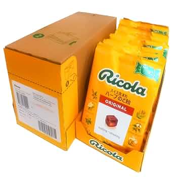 Ricola　コトノハ　汚れあり Amazon.co.jp: リコラ グラッシャー ミント ハーブ キャンディー
