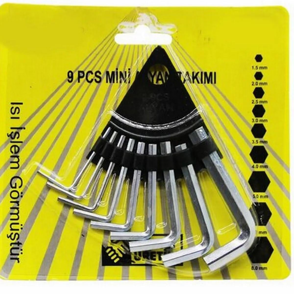 Çelik Alyan Takımı (9 Parça)