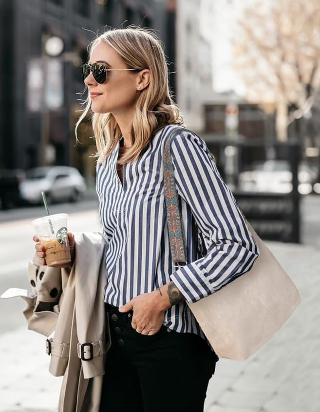 LAVTUG Hobo Bag for Women, Vegan Leather Shoulder Handbags Slouchy Bag with Zipper Everyday Tote Purse, Adjustable Strap | Slouchy, for Work, Travel, Weekender - Image 2