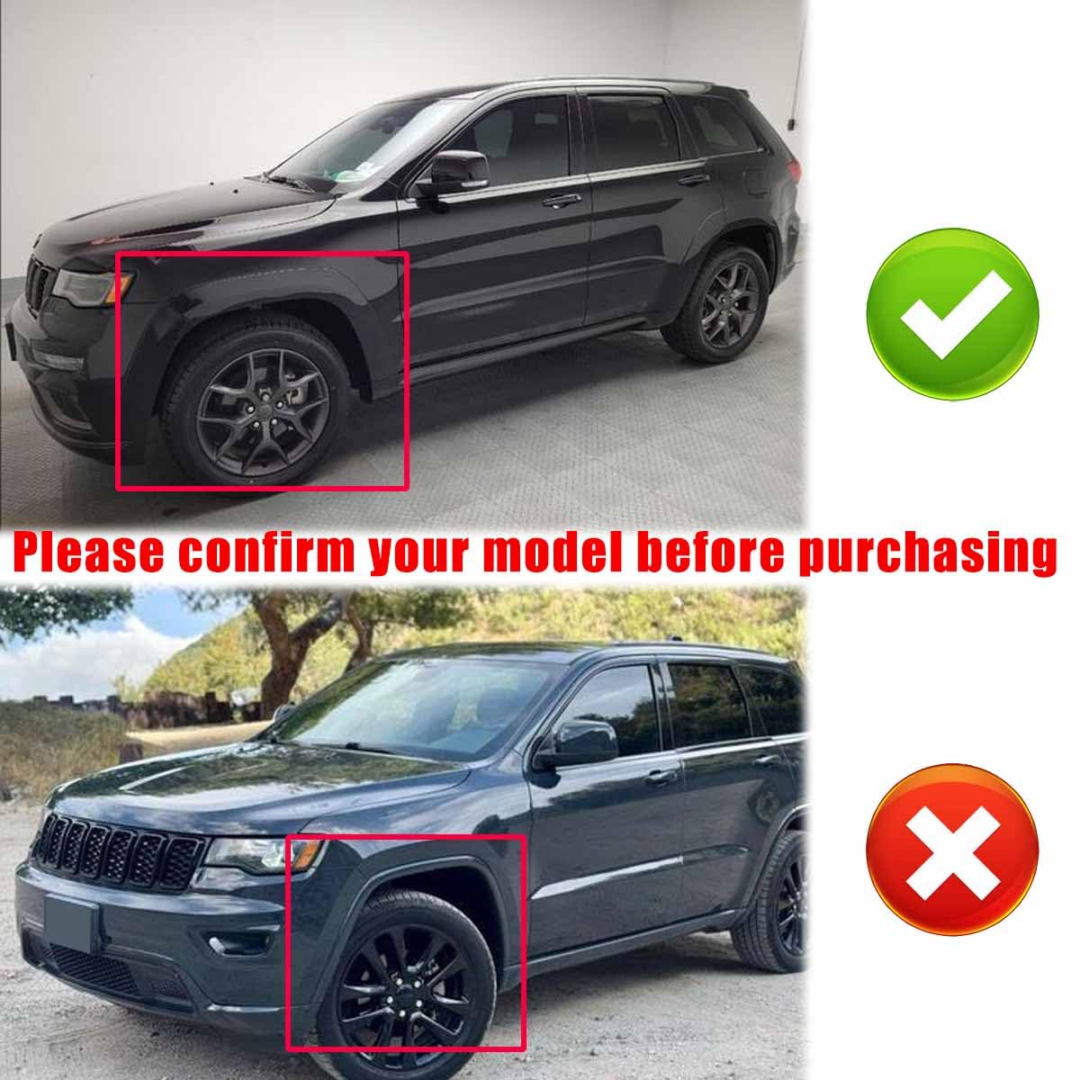 Replacement 2017-2021 Jeep Grand Cherokee - Fender Flares