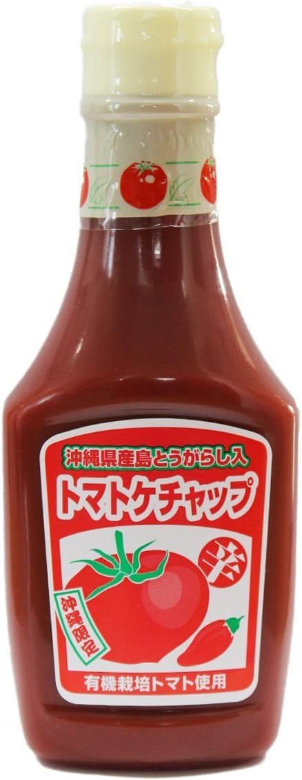 Amazon 島とうがらし入り トマトケチャップ 300g 10本 琉球フロント 沖縄 土産 島唐辛子入りのピり辛調味料 琉球フロント沖縄 ケチャップ 通販