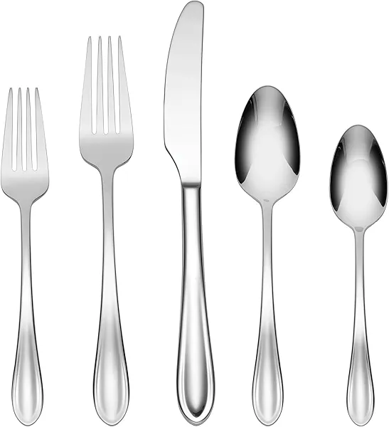 Oneida 895997 Madelynn 42 Piece Everyday Flatware Set