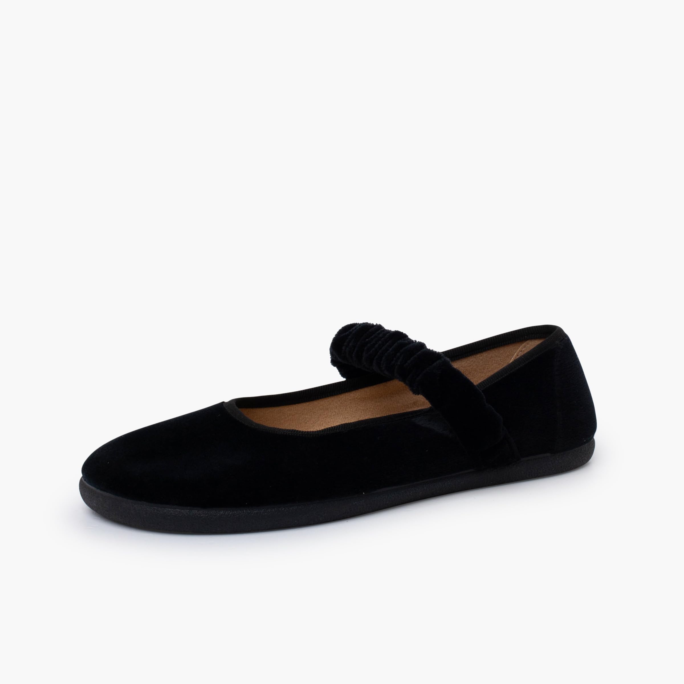 Pisamonas Merceditas Barefoot Zamszowe Z Marszczeniem
