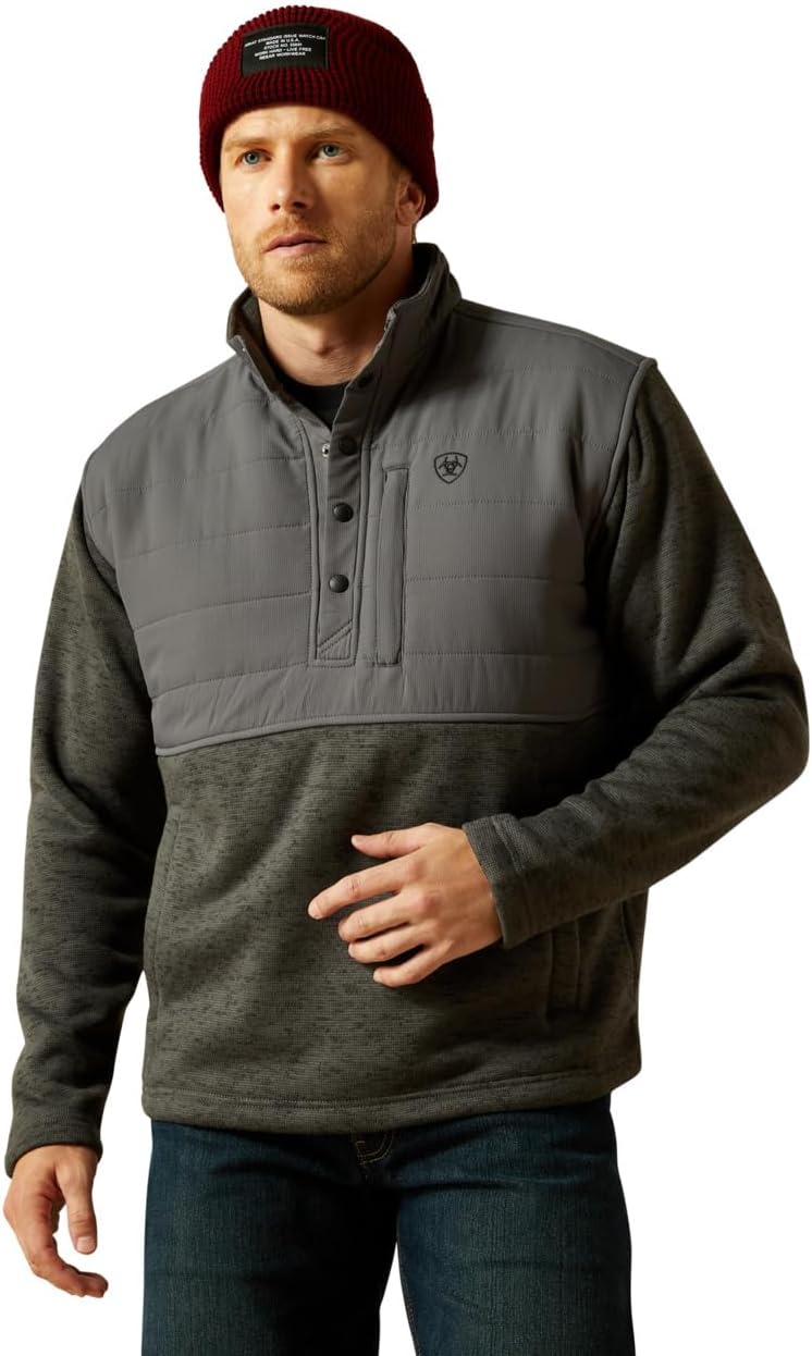 ARIAT Men's Caldwell Reinforced Snap Sweater