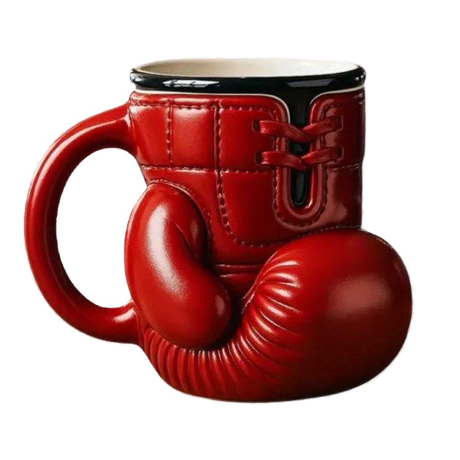 Tazas originales de guante de boxeo y vaso de resina decorativo para escritorio