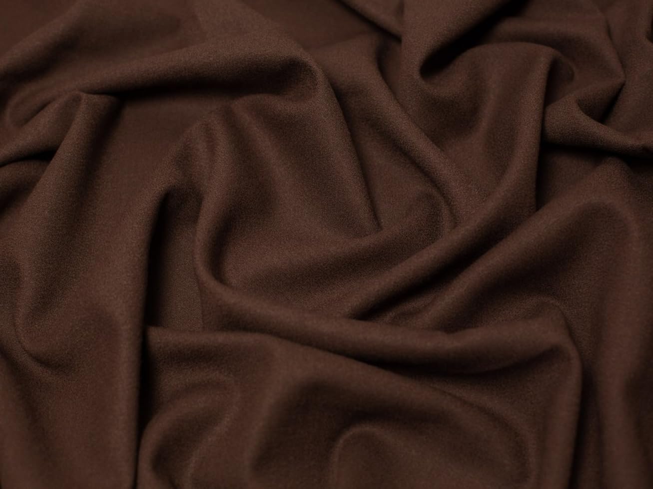 brown dress fabric Cocoa Leaves Gown Teuta Matoshi