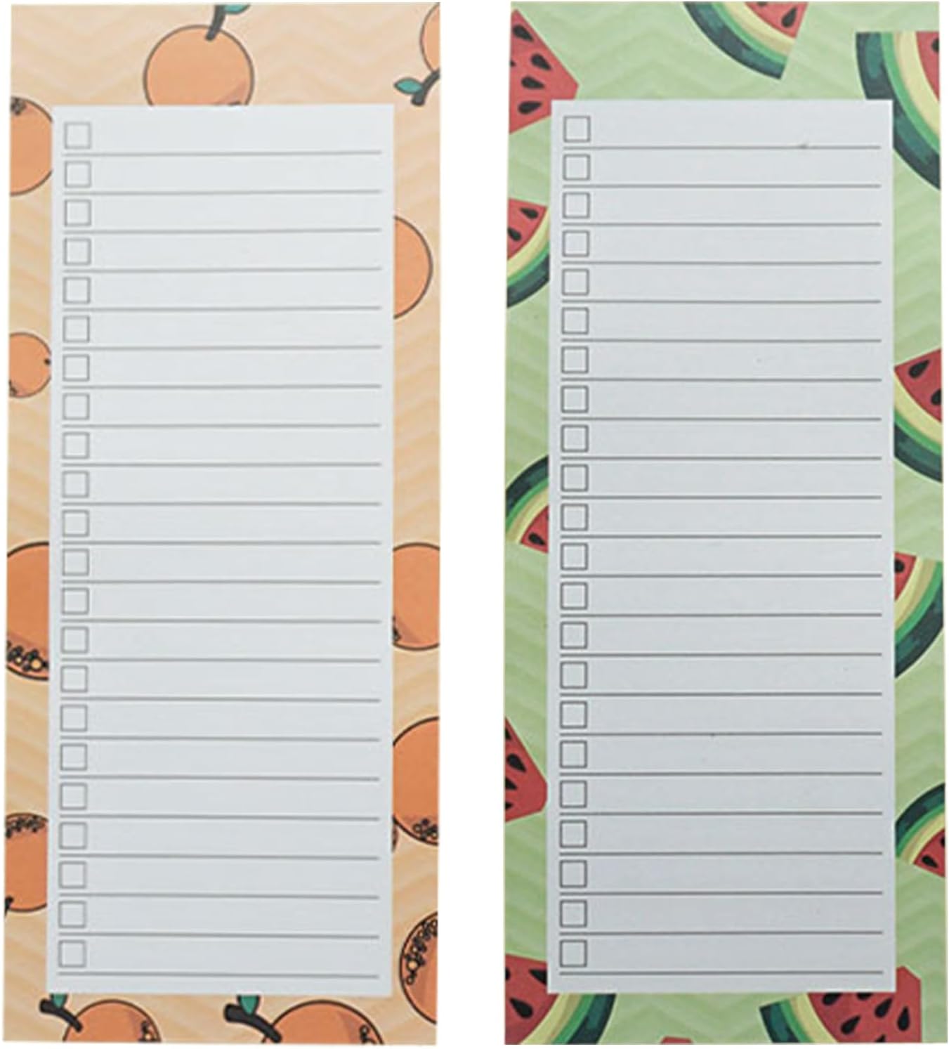 Lizbin 2 Pack Notepads for Refrigerator, Grocery List