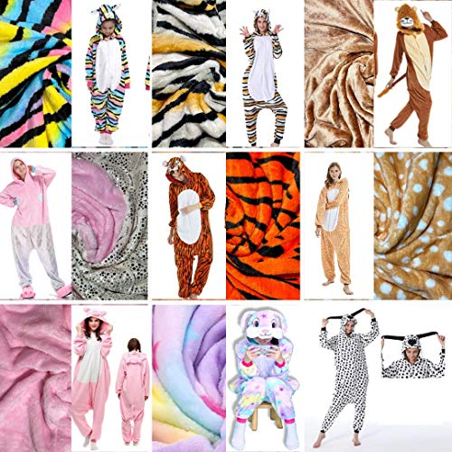 Pijama Kigurumi Cosplay Fantasia Diversos Personagens (P Altura de 1,40m à 1,55m, Coelho Estrelinha)