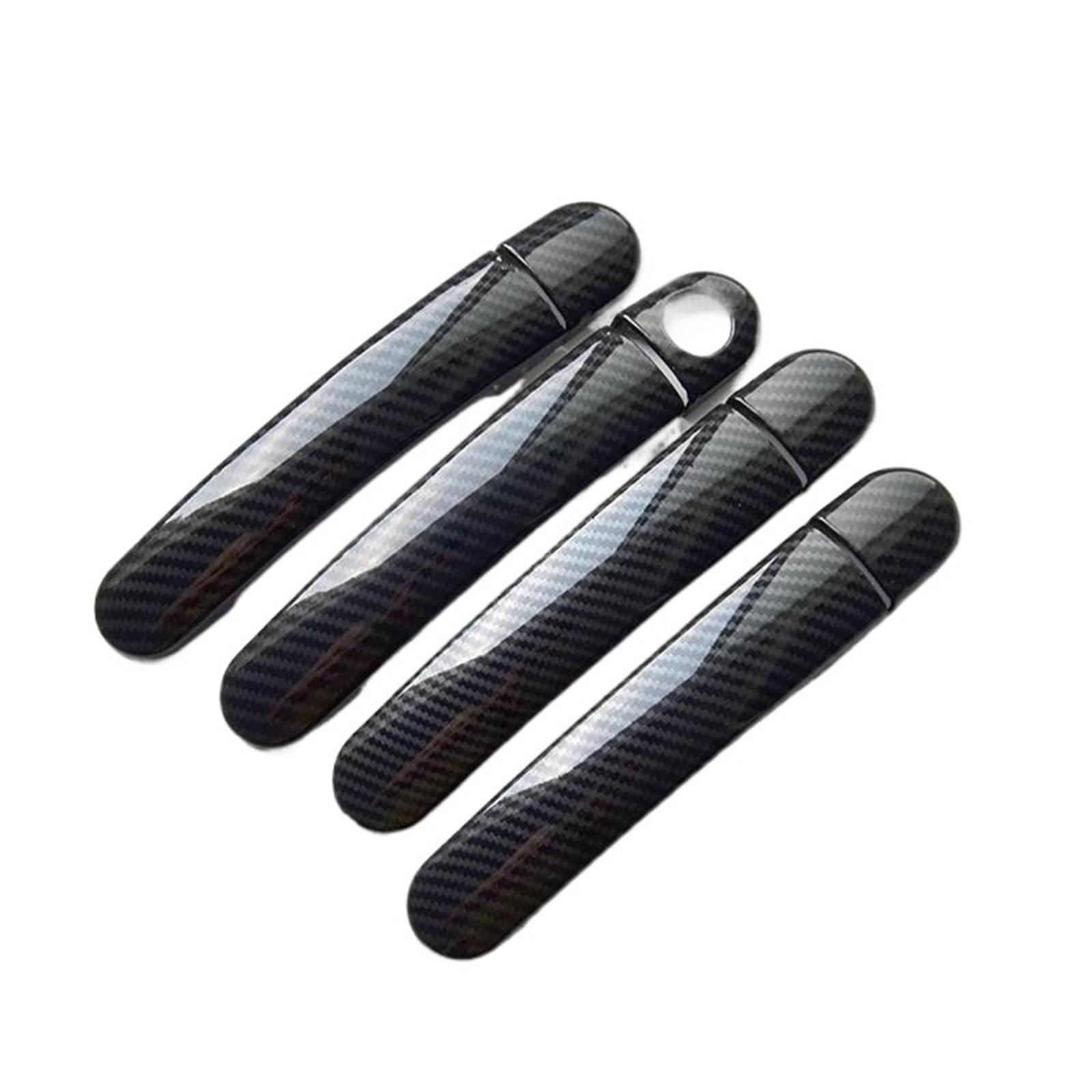 Hlwxmdz Model 1 Car Door Handle Covers Stickers For Vw For Bora For Jetta A4 Mk4 1999-2006 Car Parts(Model 1)