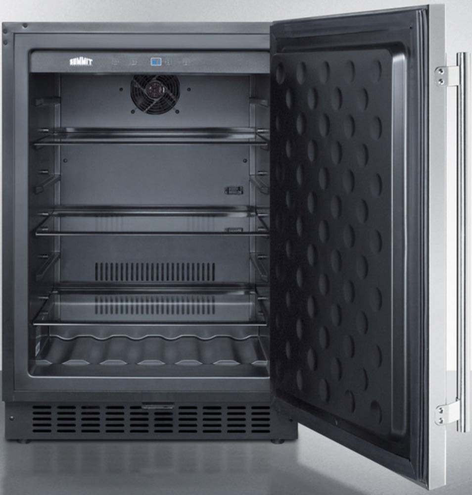 Summit FF64BCSS Wine and Beverages Refrigerator, Stainless Steel on Fridge.com