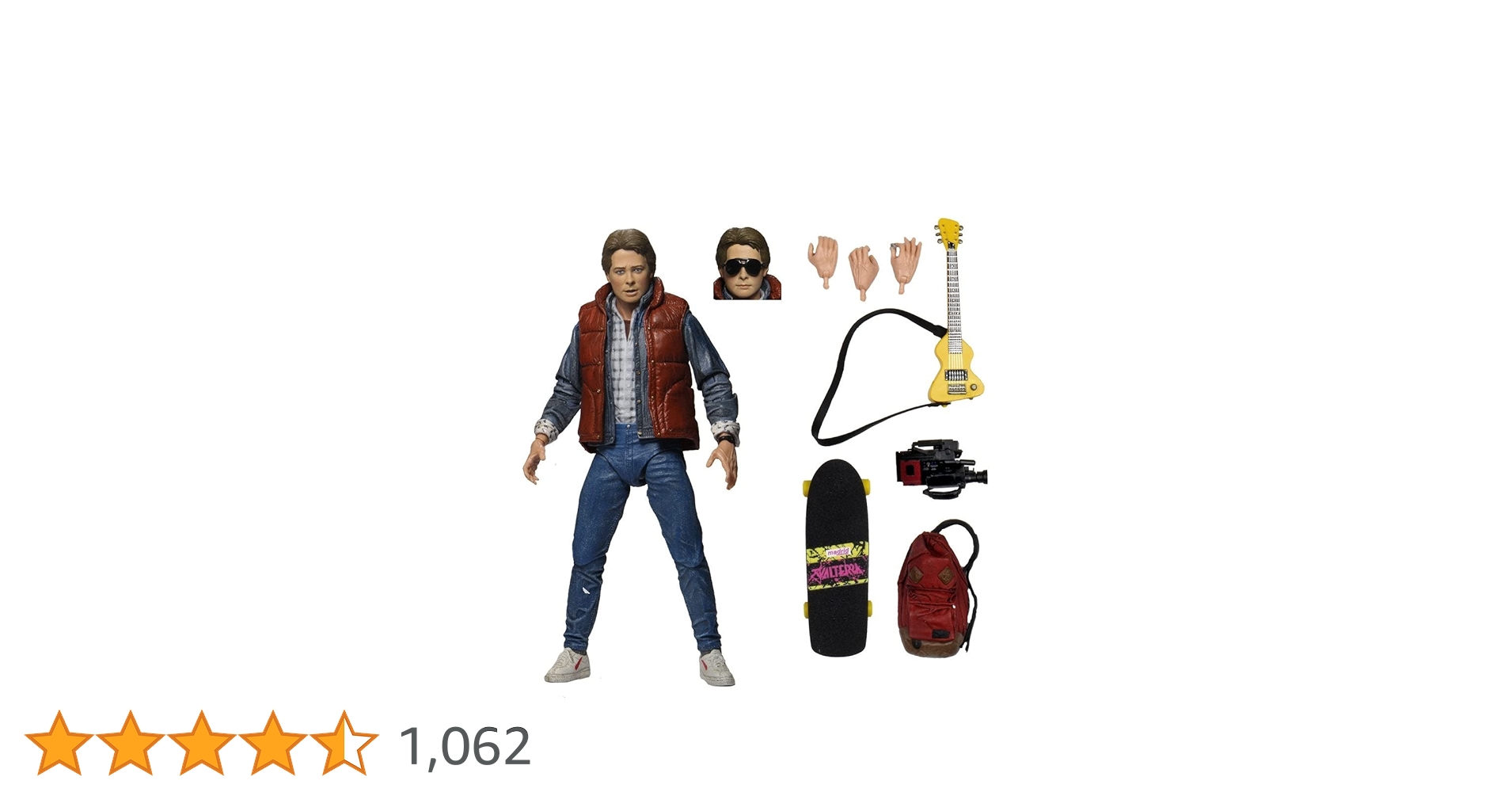 Amazon.co.jp: Back to the future Ultimate Action figure Marty