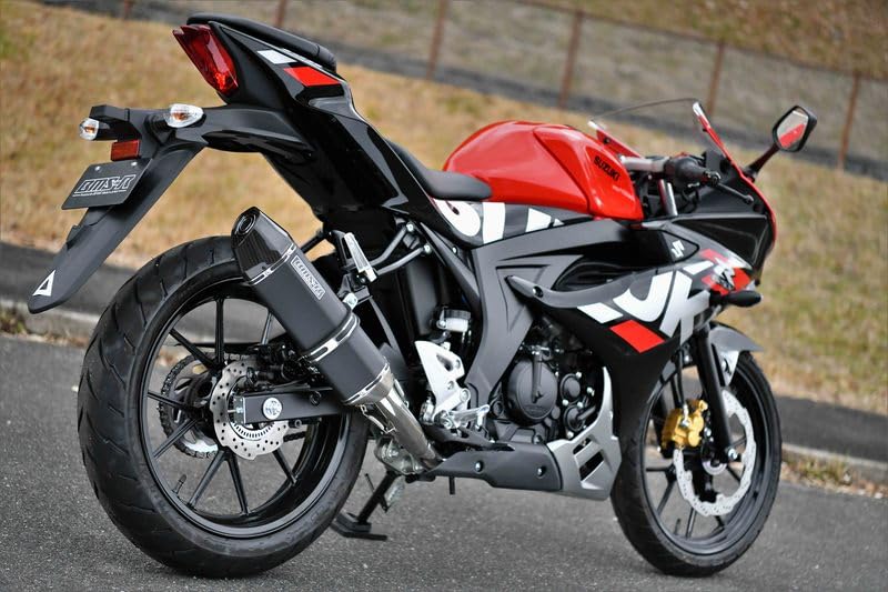 Amazon | ビームス CORSA-EVOⅡ MBK(マットブラック) GSX-R125/8BJ