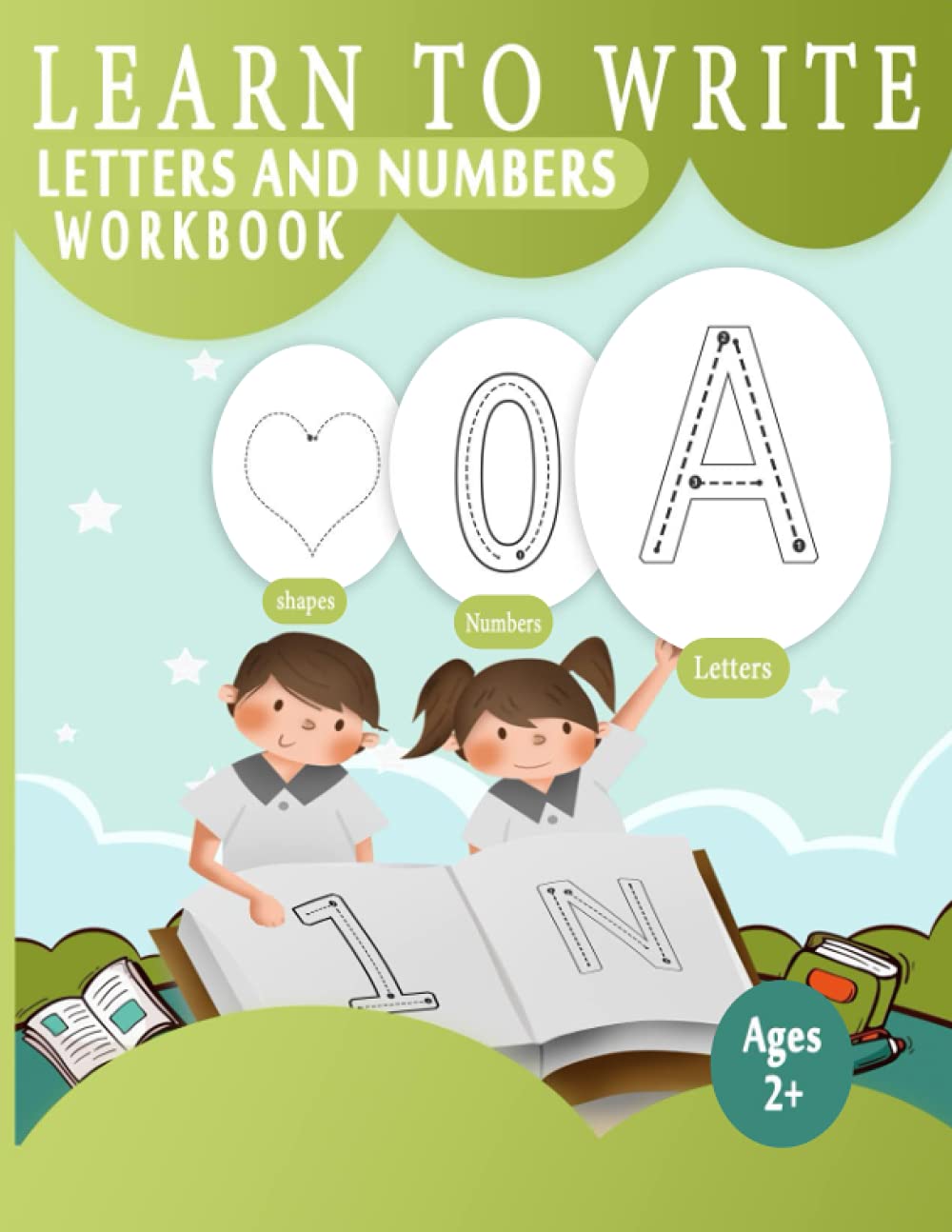 Buy learn to write letters and numbers workbook: Handwriting Practice ...