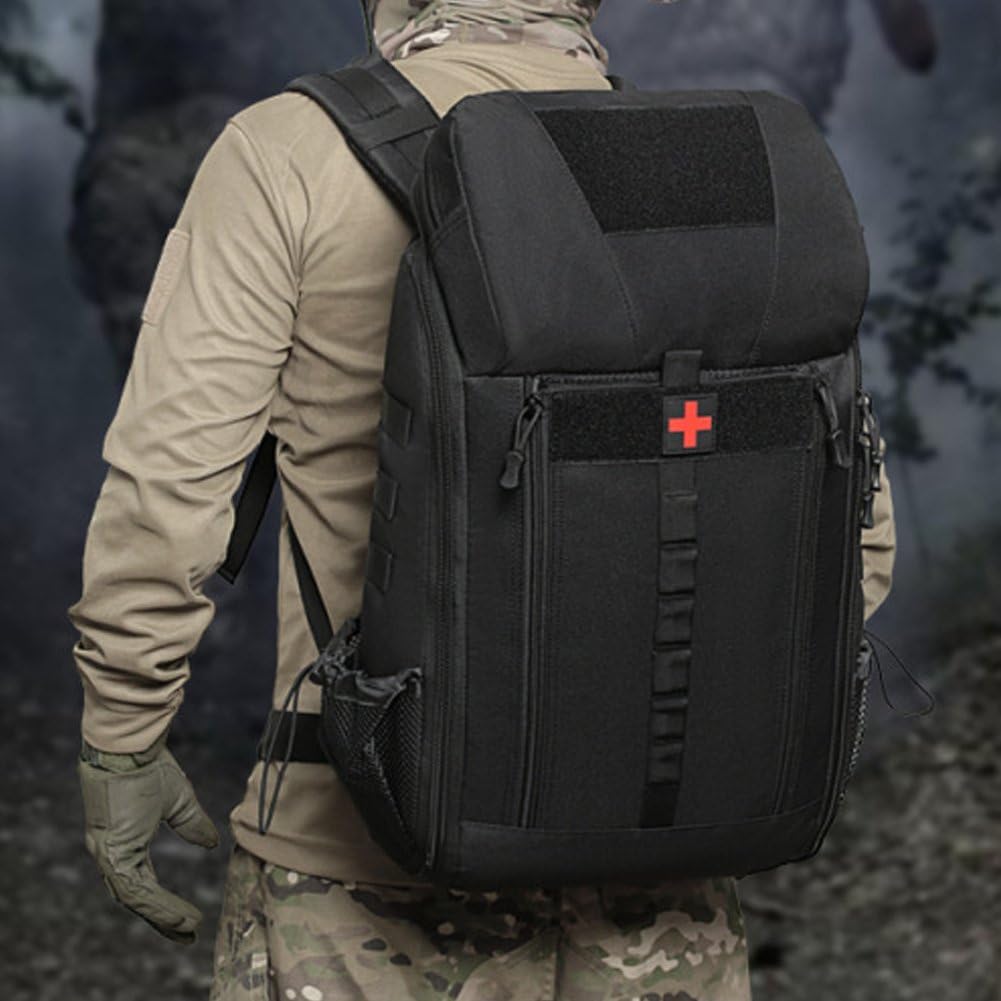 Apteczka pierwszej pomocy 40 l wodoodporny plecak medyczny torba pierwszej pomocy na wędrówki trekking polowanie wędkarstwo kemping sporty na świeżym powietrzu